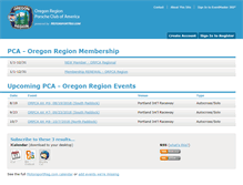 Tablet Screenshot of orpca.motorsportreg.com