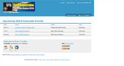 Desktop Screenshot of coloradoscca.motorsportreg.com