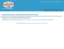 Tablet Screenshot of indemotorsports.motorsportreg.com
