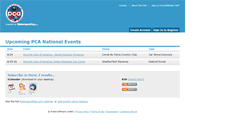 Desktop Screenshot of pca.motorsportreg.com