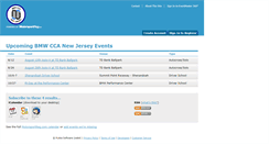 Desktop Screenshot of njbmwcca.motorsportreg.com